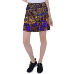 Binary Code Transformation Tennis Skirt by pakminggu