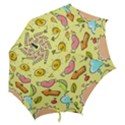 Cute Sketch Child Graphic Funny Hook Handle Umbrellas (Small) View2