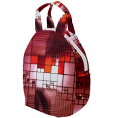 Pattern Structure Light Patterns Travel Backpack by danenraven