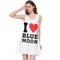 I Love Blue Moon Inside Out Racerback Dress by ilovewhateva