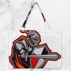 Knight Shield Sword Shield Fictional Character Zipper Medium Tote Bag by danenraven