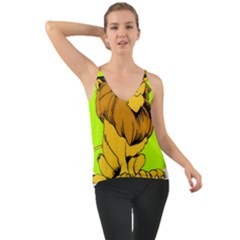 Lion Cartoon Parody Chiffon Cami by danenraven