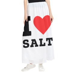 I Love Salt Maxi Chiffon Skirt by ilovewhateva