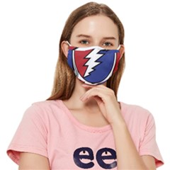 Grateful Dead Fitted Cloth Face Mask (adult) by Mog4mog4