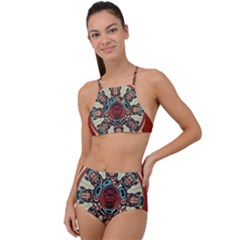 Grateful Dead Pacific Northwest High Waist Tankini Set by Mog4mog4