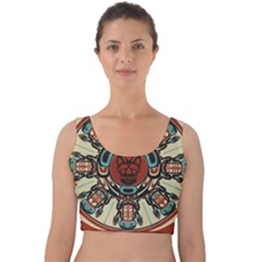 Grateful Dead Pacific Northwest Velvet Crop Top by Mog4mog4