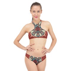 Grateful Dead Pacific Northwest High Neck Bikini Set by Mog4mog4