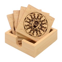 Grateful Dead Pacific Northwest Bamboo Coaster Set by Mog4mog4