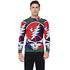 Grateful Dead Pattern Men s Long Sleeve Rash Guard by Mog4mog4