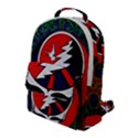 Grateful Dead Pattern Flap Pocket Backpack (Large) View1