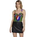 Grateful Dead Flowy Camisole Tie Up Top View1