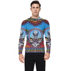 Grateful Dead Wallpapers Men s Long Sleeve Rash Guard by Mog4mog4