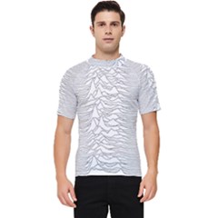 Joy Division Unknown Pleasures Post Punk Men s Short Sleeve Rash Guard by Mog4mog4