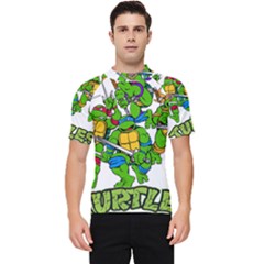 Teenage Mutant Ninja Turtles Men s Short Sleeve Rash Guard by Mog4mog4