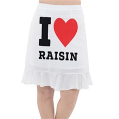 I Love Raisin  Fishtail Chiffon Skirt by ilovewhateva