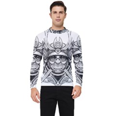 Drawing Samurai Tattoo Sketch Japanese Samurai Men s Long Sleeve Rash Guard by Mog4mog4