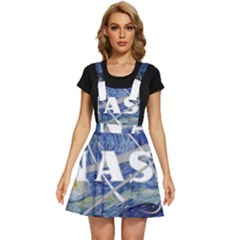 Vincent Van Gogh Starry Night Art Painting Planet Galaxy Apron Dress by Mog4mog4