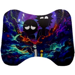 Cartoon Parody In Outer Space Head Support Cushion by Mog4mog4