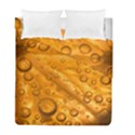 Lime Water Bubbles Macro Light Detail Background Duvet Cover Double Side (Full/ Double Size) View2