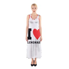 I Love Lemonade Sleeveless Maxi Dress by ilovewhateva