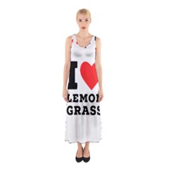 I Love Lemon Grass Sleeveless Maxi Dress by ilovewhateva