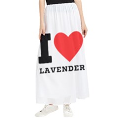 I Love Lavender Maxi Chiffon Skirt by ilovewhateva