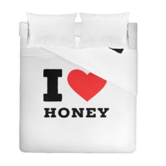 I Love Honey Duvet Cover Double Side (full/ Double Size) by ilovewhateva