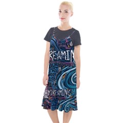 Graffiti Art Psychedelic Art Graphic Design Modern Art Camis Fishtail Dress by 99art