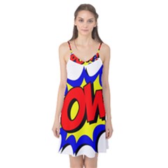 Pow Comic Comic Book Fight Camis Nightgown  by 99art