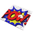 Pow Comic Comic Book Fight Wooden Puzzle Square View2