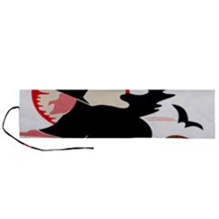 Bat Broom Broomstick Roll Up Canvas Pencil Holder (l) by 99art