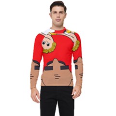 Comic-characters-grandfather Men s Long Sleeve Rash Guard by 99art