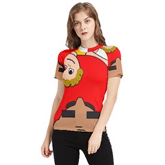 Comic-characters-grandfather Women s Short Sleeve Rash Guard by 99art