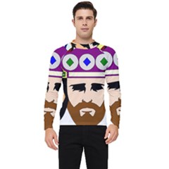 Comic-characters-eastern-magi-sages Men s Long Sleeve Rash Guard by 99art