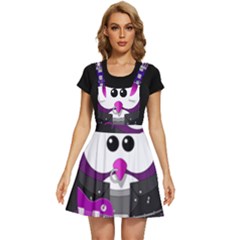 Bird-music-animation-animal Apron Dress by 99art