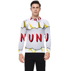 Comic-noise-paleness-explosion Men s Long Sleeve Rash Guard by 99art