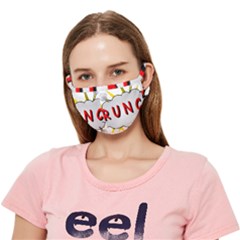 Comic-noise-paleness-explosion Crease Cloth Face Mask (adult) by 99art