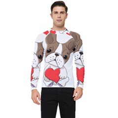 Animation-dog-cute-animate-comic Men s Long Sleeve Rash Guard by 99art