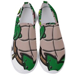 Amphibian-animal-cartoon-reptile Men s Slip On Sneakers by 99art