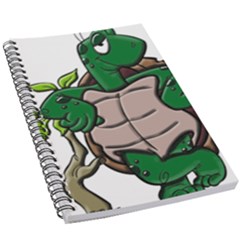 Amphibian-animal-cartoon-reptile 5 5  X 8 5  Notebook by 99art