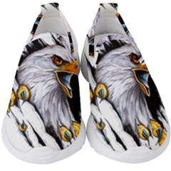 Eagle Kids  Slip On Sneakers by 99art