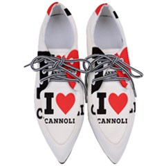 I Love Cannoli  Pointed Oxford Shoes by ilovewhateva