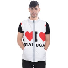 I Love Sugar  Men s Puffer Vest by ilovewhateva