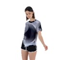 Washing Machines Home Electronic Asymmetrical Short Sleeve Sports Tee View2