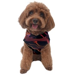 Fire Flame Burn Hot Heat Light Burning Orange Dog Sweater by Cowasu