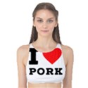 I love pork  Tank Bikini Top View1