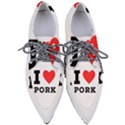 I love pork  Pointed Oxford Shoes View1