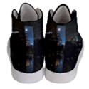 New York Night Central Park Skyscrapers Skyline Women s Hi-Top Skate Sneakers View4