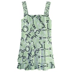 Multicolored Chemical Bond Illustration Chemistry Formula Science Kids  Layered Skirt Swimsuit by Cowasu