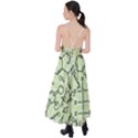 Multicolored Chemical Bond Illustration Chemistry Formula Science Tie Back Maxi Dress View2